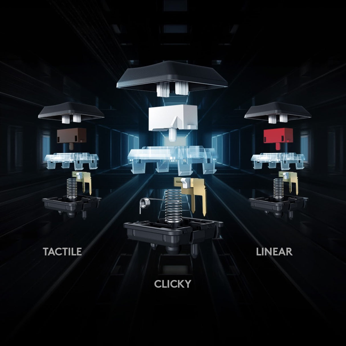 Logitech G915 TKL LightSpeed ​​Wireless RVB MECANICAL GAMING