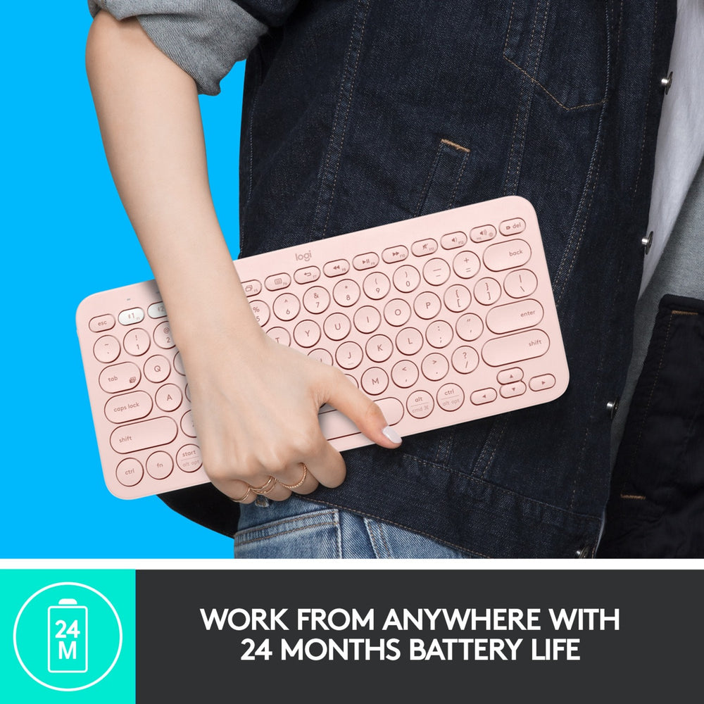 Clavier Bluetooth multi-appareils Logitech K380