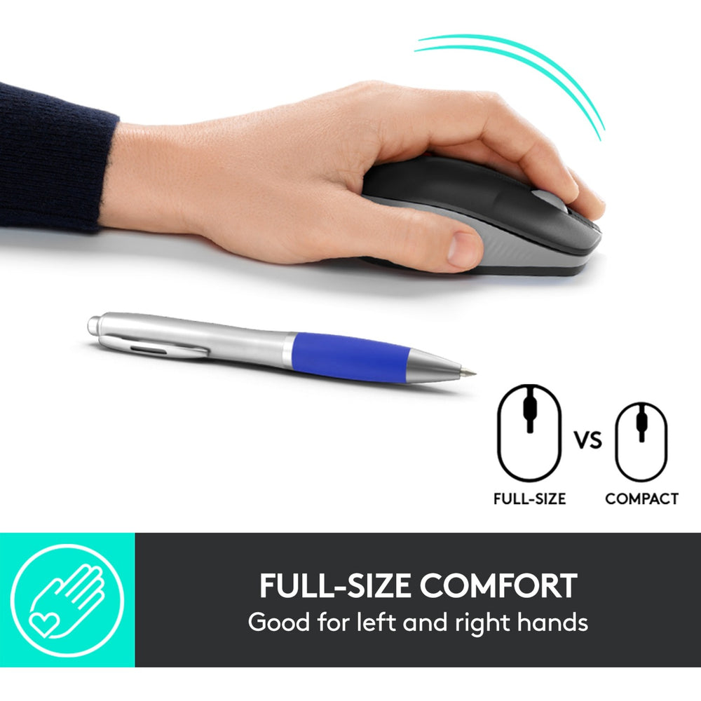 Logitech M190 Souris sans fil pleine grandeur