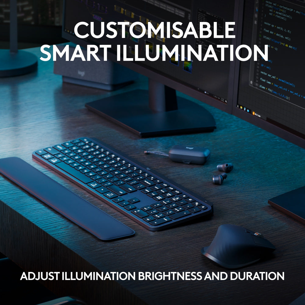 Logitech MX Keys S Clavier illuminé sans fil avancé
