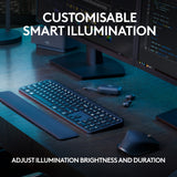 Logitech MX Keys S Clavier illuminé sans fil avancé
