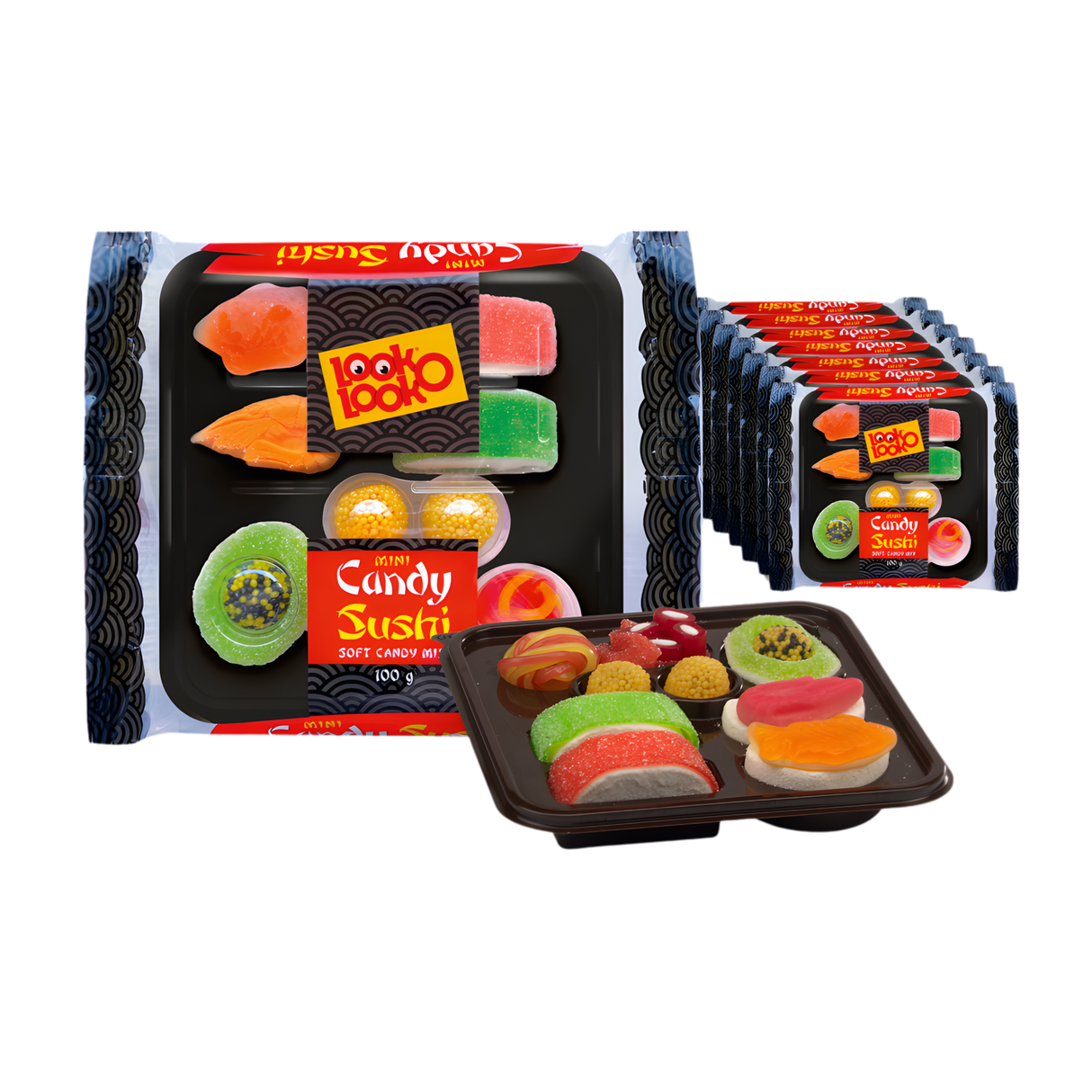Look o look look-o-look mini bonbons sushi (7x 100gr)