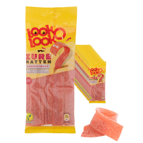 Look o look look-o-look tapis de fraise aigre (18x125gr)