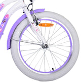 Joli vélo pour enfants Volare - filles - 20 pouces - violet - 7 vitesses