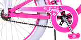 Vélo pour enfants Volare Lovely - Filles - 20 pouces - Rose - Deux freins à main