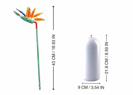 Fleurs Sluban oiseau de paradis fleur strelitzia reginae aiton 148 pièces