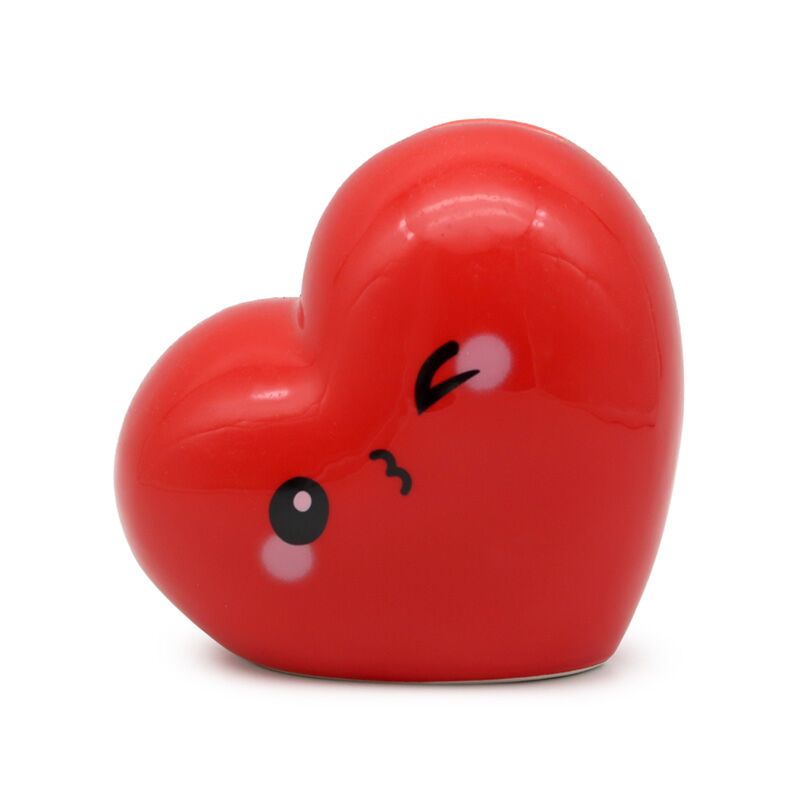 Tirelire coeur rouge J'adoramals