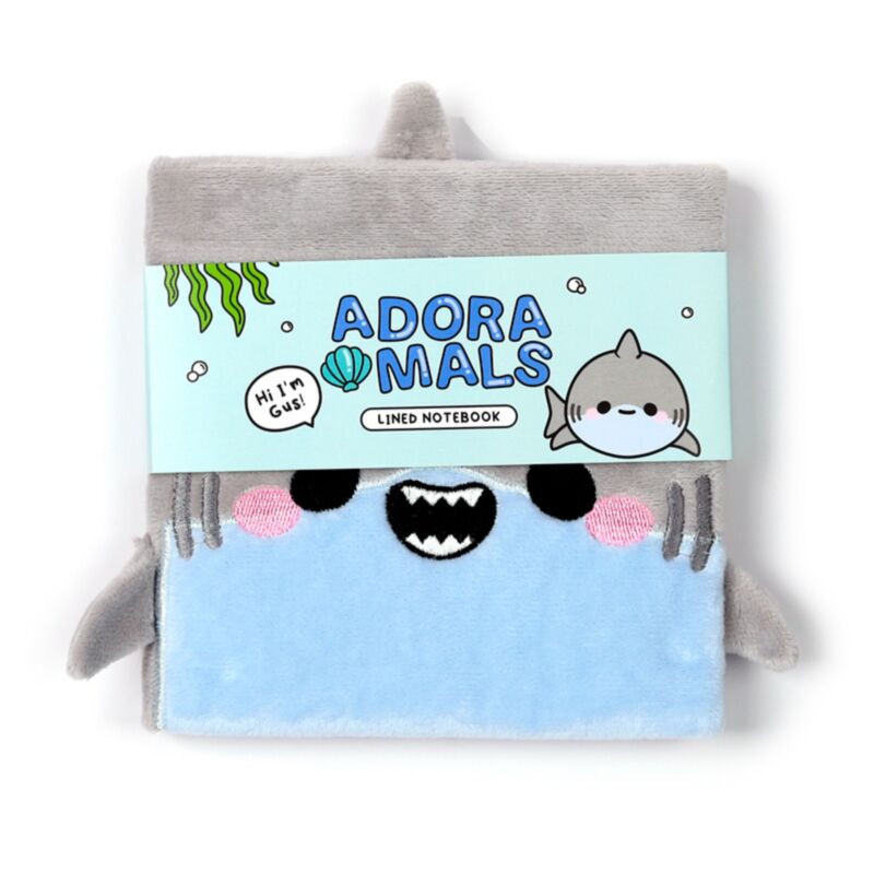 Carnet pelucheux requin Adoramals