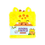 Adoramals Raffi la girafe carnet moelleux