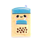 Pochette pour ordinateur portable en peluche Bubble Tea Foodiemals