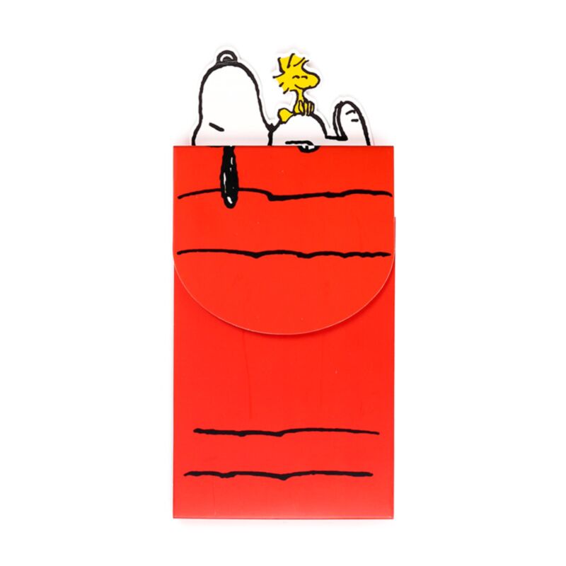 Bloc-notes ouvert à rabat Union Peanuts Snoopy Woodstock