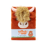 Carnet de notes A5 Higland coo fluffy vache