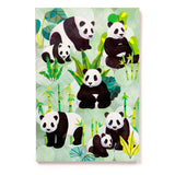Carnet ligné a5 recyclé Panda Kingdom