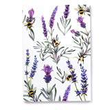 Prés de nectar dans un carnet ligné a5 recyclé
