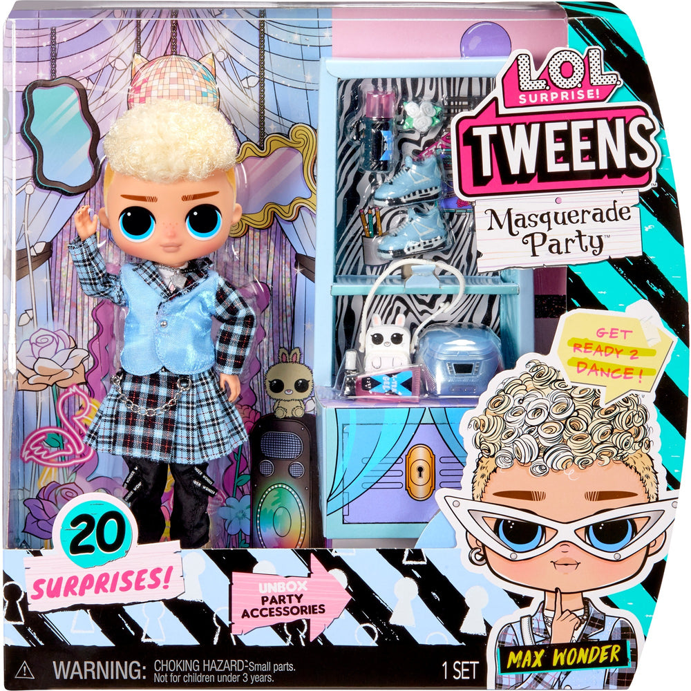 Surprise du divertissement MGA! Tweens Masquerade Doll Max wo