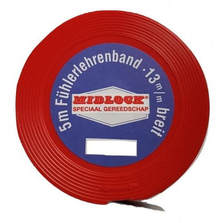 Ruban palpeur Midlock 0,09 mm en rouleau (5 m) (nml)