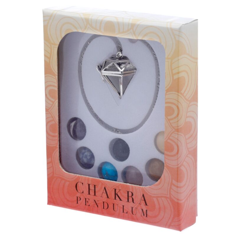 Pendule de guérison pierres précieuses chakra