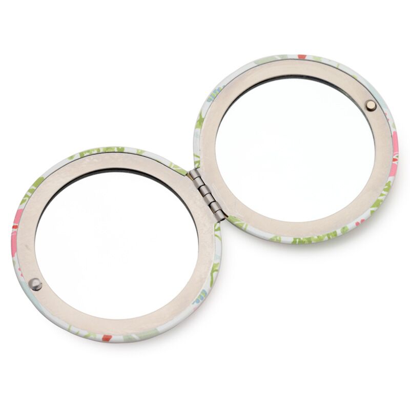 Miroir de maquillage compact Flora rose Julie Dodsworth