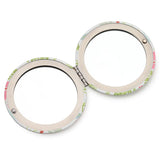 Miroir de maquillage compact Flora rose Julie Dodsworth