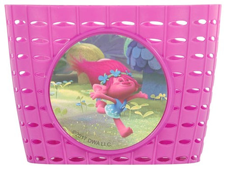 Panier à vélo Trolls Pink