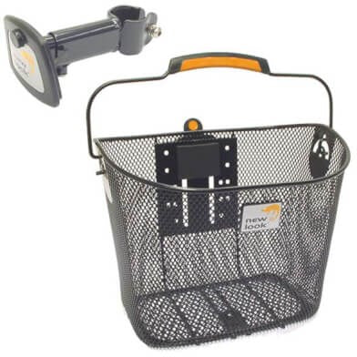 Panier de vélo Toscane Smartlock pour 19 litres de noir