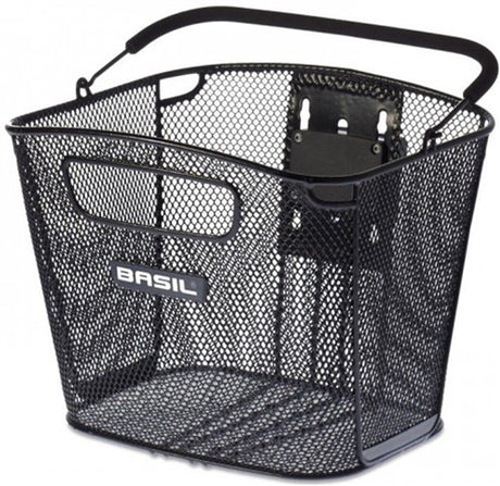 Basil Bold Front KF - Panier à vélo - First - Black