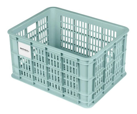 Basil Caisse PVC moyenne 29,5l bleu argent 21140