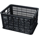 Caisse à vélo Basil L - grande - 40 litres - noire