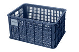 Basil fietskrat l - grand - 40 litres - bleu