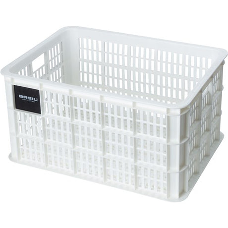 Basil Pvc Krat Groot 40L blanc 21162 blanc brillant