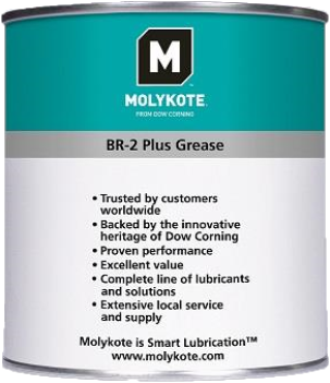 Molykote br-2 plus graisse lubrifiante 1kg (boîte)