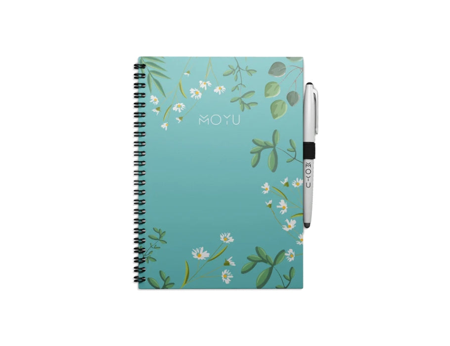 Carnet effaçable Moyu - couverture rigide a5 - chère marguerite