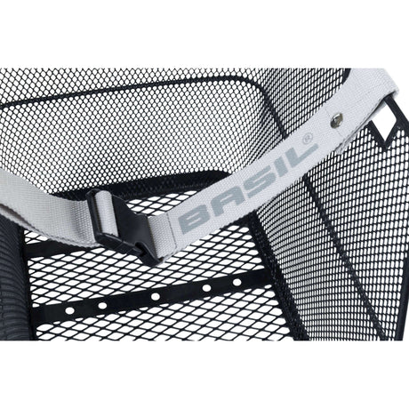 Classe de basilic - Panier de vélo de sac à école - à l'arrière - noir