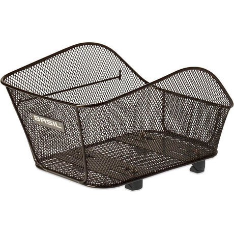 Icône de basilic S - Panier à vélo - à l'arrière - noir