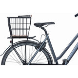 Basil panier à vélo nordland mik 23 litres 23 x 33 x 19 cm avant et/ou arrière noir marron
