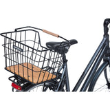 Basil panier à vélo nordland mik 23 litres 23 x 33 x 19 cm avant et/ou arrière noir marron