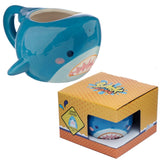 Mug en céramique en forme de café Shark