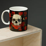 Mug en porcelaine Crânes roses