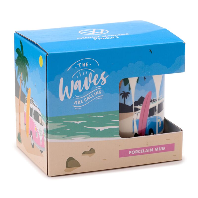 Vw t1 volkswagen van vagues tasse en porcelaine
