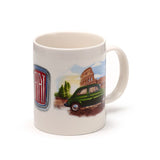 Tasse en porcelaine Fiat 500 Rome Riviera