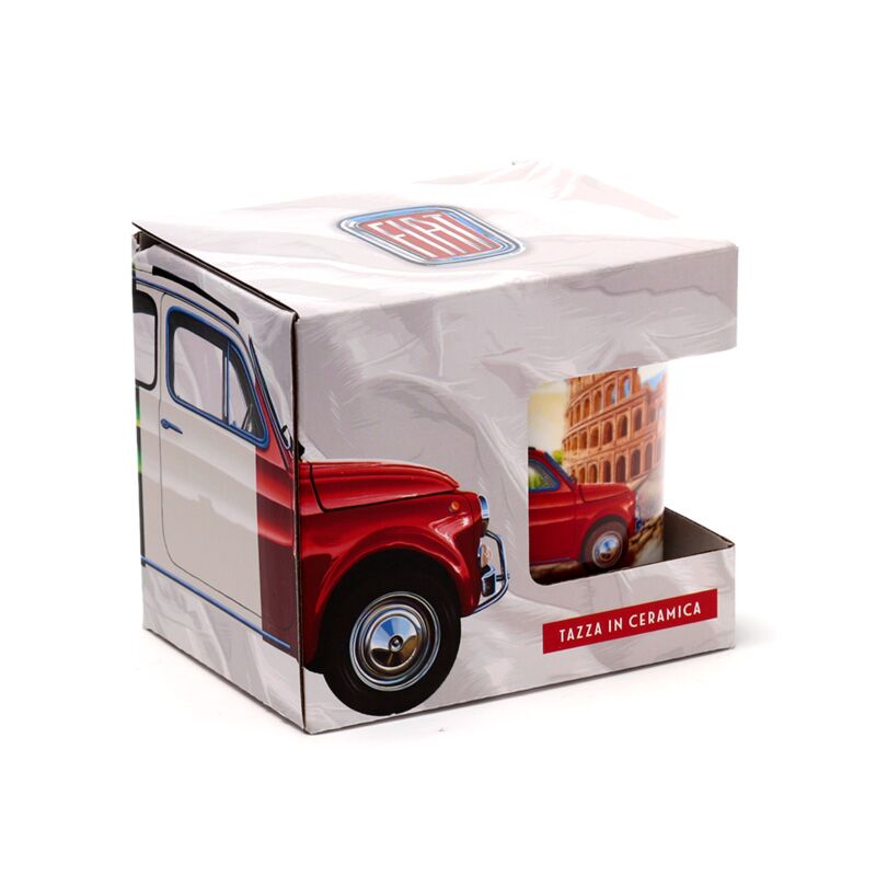 Tasse en porcelaine Fiat 500 Rome Riviera