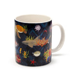 Mug en porcelaine Royaume marin