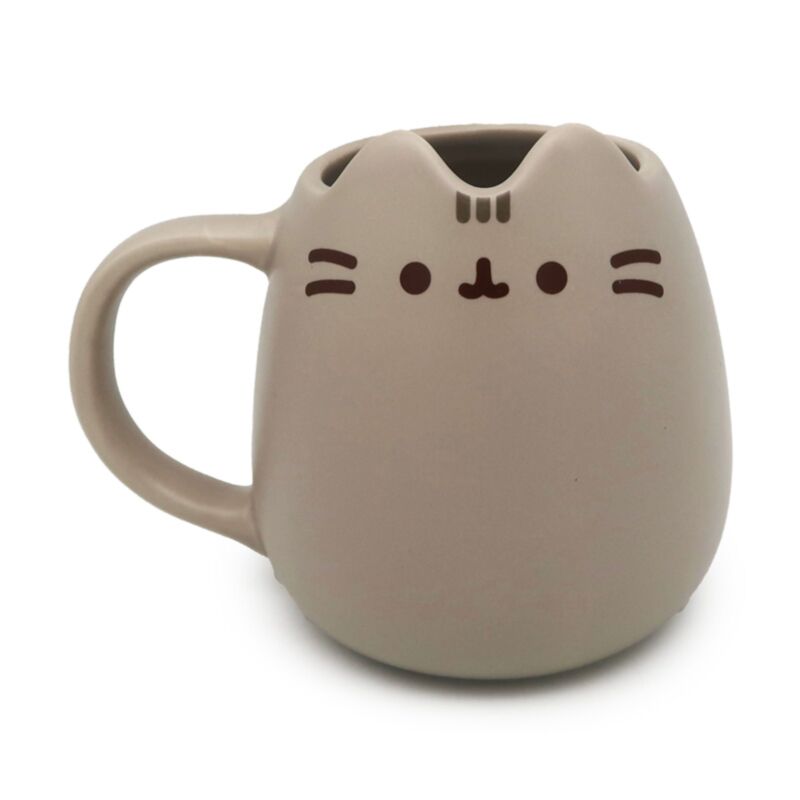 Union pusheen la tasse en céramique en forme de chat