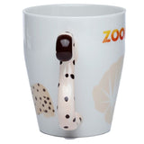 Cheetah soniverse - tasse en porcelaine à poignée en forme