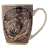 Tasse en porcelaine Lisa Parker, fidèle amie du loup