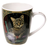 Tasse en porcelaine de chat de diseuse de bonne aventure Lisa Parker