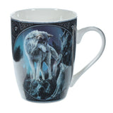 Tasse en porcelaine de loup guide Lisa Parker