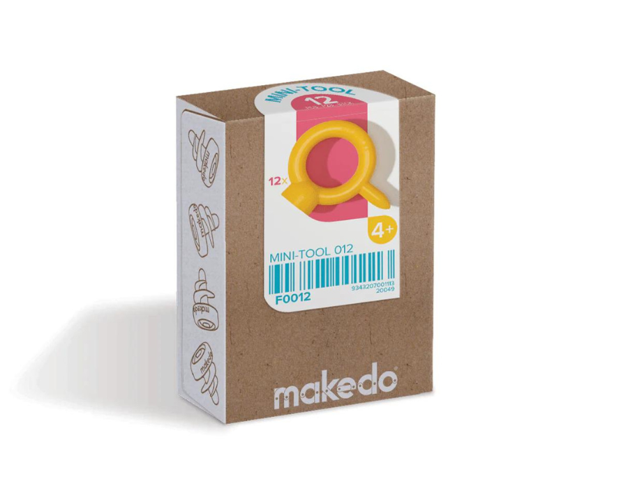 Mini ou outil de Makedo - 12 pièces