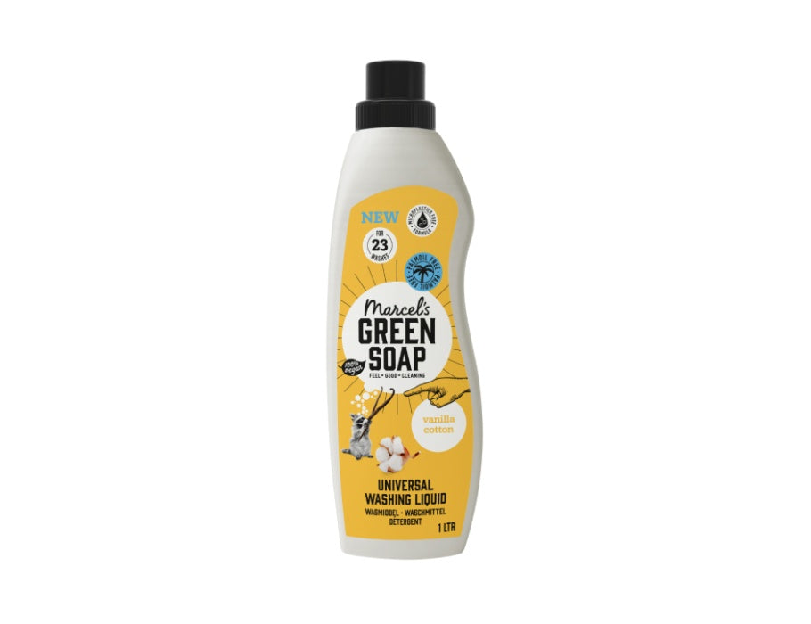 Marcel's Green Soap détergent - Vanilla Cotton - 1 litre