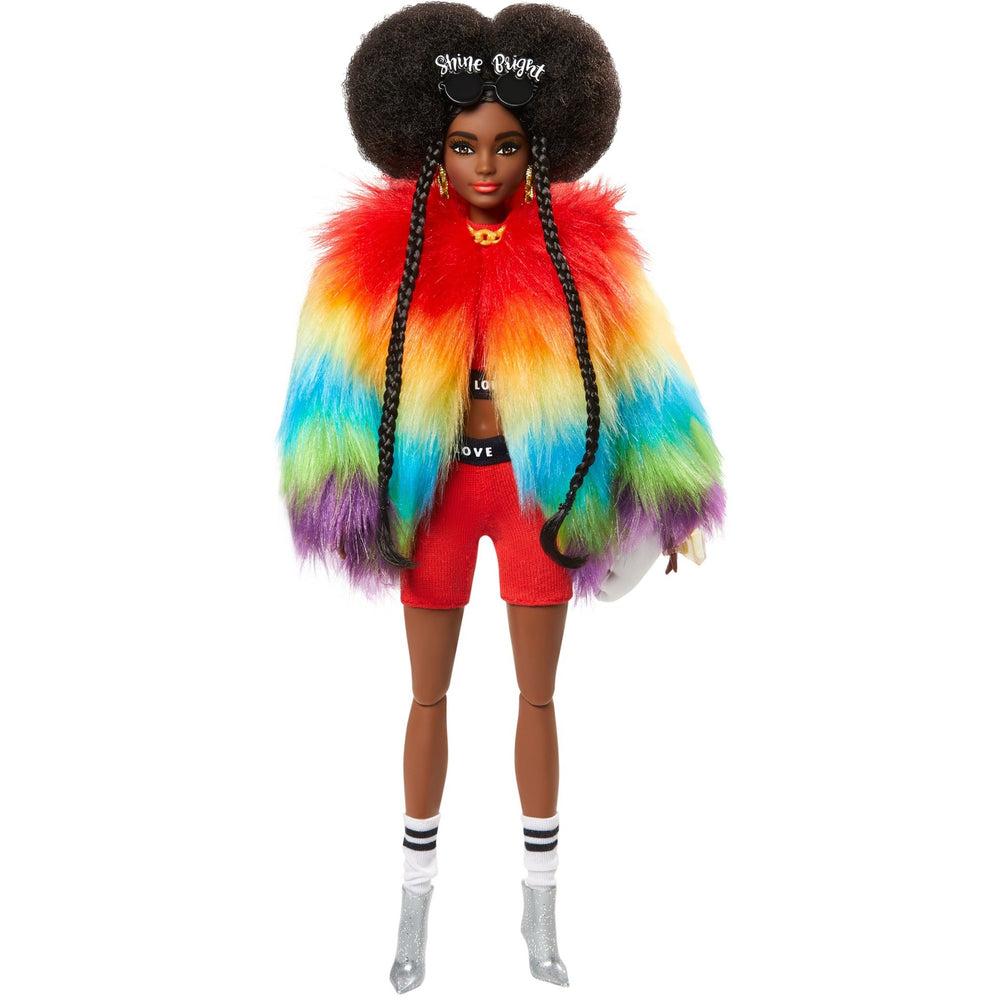 Mattel Extra Doll 1 Rainbow Matel avec caniche